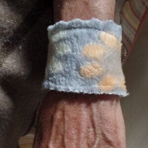 Hand Crafted Wrist Swag Bracelet Fuzzy REVERSIBLE